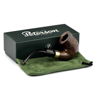 Курительная трубка Peterson De Luxe System Dark Smooth XL5S, без фильтра вид 6