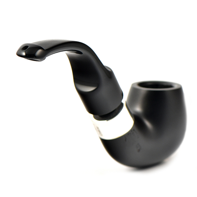 Курительная трубка Peterson De Luxe System Ebony 12.5 P_Lip, 9 мм вид 4