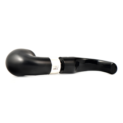 Курительная трубка Peterson De Luxe System Ebony 12.5 P_Lip, без фильтра вид 2