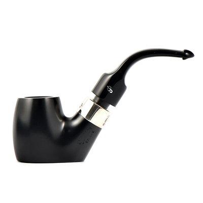Курительная трубка Peterson De Luxe System Ebony 20FB P-Lip, без фильтра вид 1