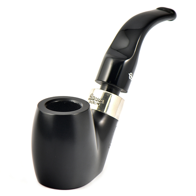 Курительная трубка Peterson De Luxe System Ebony 20FB P-Lip, без фильтра вид 6