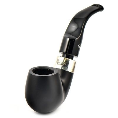 Курительная трубка Peterson De Luxe System Ebony 20s P-Lip, 9 мм вид 6