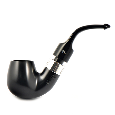 Курительная трубка Peterson De Luxe System Ebony 20s P-Lip, без фильтра вид 1