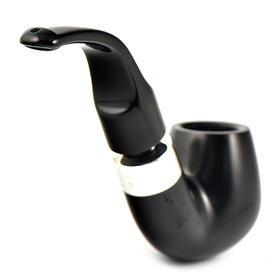 Курительная трубка Peterson De Luxe System Ebony 20s P-Lip, без фильтра вид 6