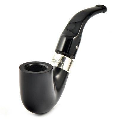 Курительная трубка Peterson De Luxe System Ebony 8s P-Lip, 9 мм вид 2