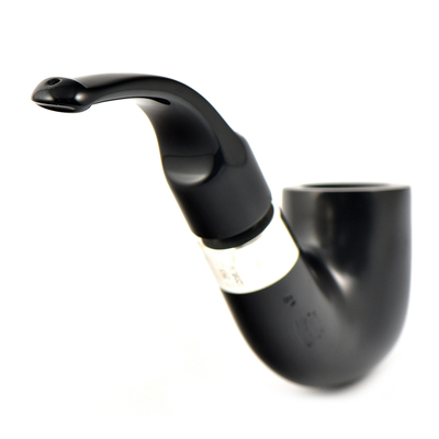 Курительная трубка Peterson De Luxe System Ebony 8s P-Lip, 9 мм вид 6