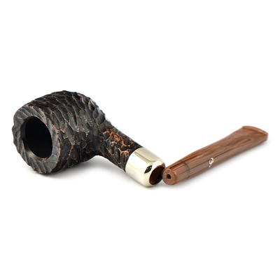 Курительная трубка Peterson Derry Rustic 608, без фильтра вид 3