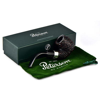 Курительная трубка Peterson Donegal Rocky Nickel X220, 9 мм вид 7