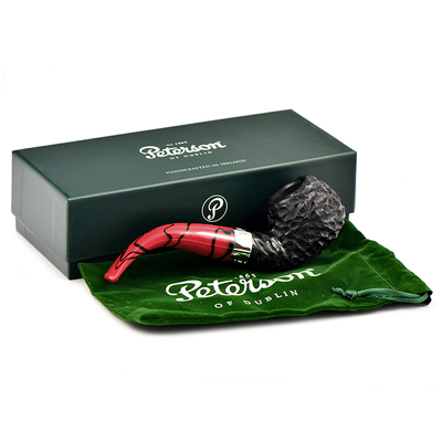 Курительная трубка Peterson Dracula Rustic 03, без фильтра вид 7