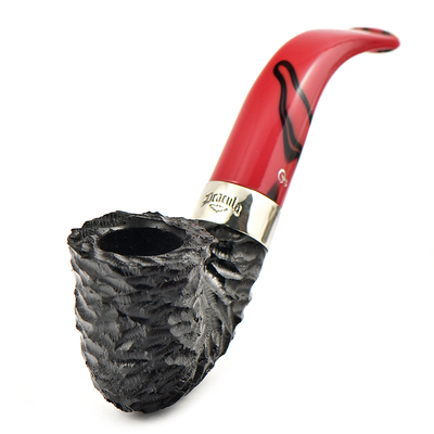 Курительная трубка Peterson Dracula Rustic 05, 9 мм вид 6