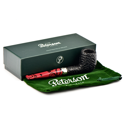 Курительная трубка Peterson Dracula Rustic 06, без фильтра вид 7