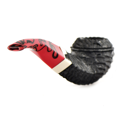 Курительная трубка Peterson Dracula Rustic 80s, без фильтра вид 4