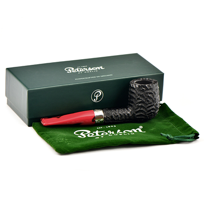 Курительная трубка Peterson Dracula Rustic X105, 9 мм вид 7