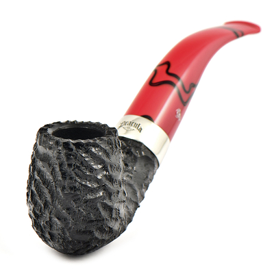 Курительная трубка Peterson Dracula Rustic XL90, 9 мм вид 6