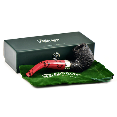 Курительная трубка Peterson Dracula Rustic XL90, без фильтра вид 7