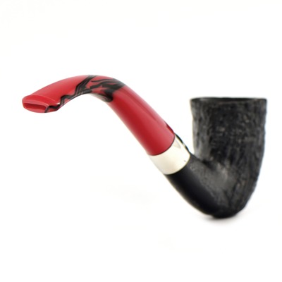Курительная трубка Peterson Dracula SandBlast 128, без фильтра вид 4