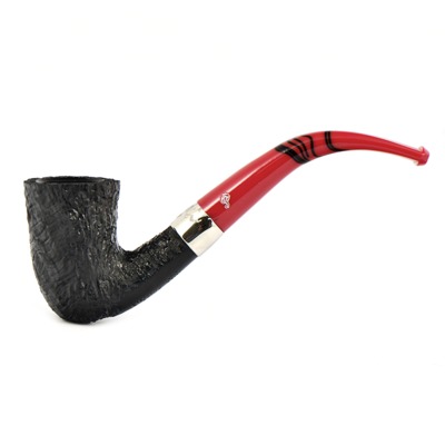 Курительная трубка Peterson Dracula SandBlast 128, без фильтра вид 1