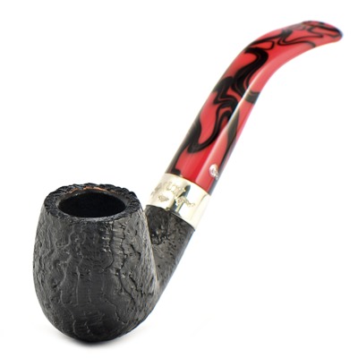 Курительная трубка Peterson Dracula SandBlast 65, без фильтра вид 5