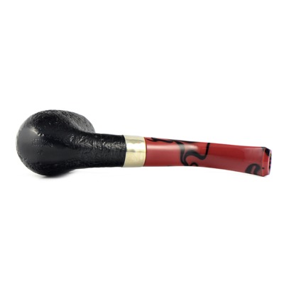 Курительная трубка Peterson Dracula SandBlast 69, без фильтра вид 2