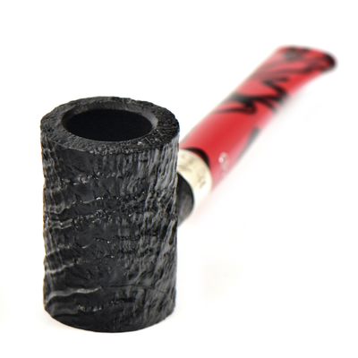 Курительная трубка Peterson Dracula SandBlast 701, без фильтра вид 4