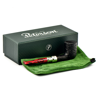 Курительная трубка Peterson Dracula Spigot SandBlast 120, без фильтра вид 7