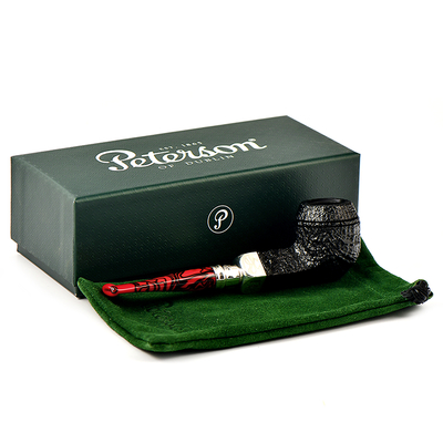 Курительная трубка Peterson Dracula Spigot SandBlast 150, без фильтра вид 7