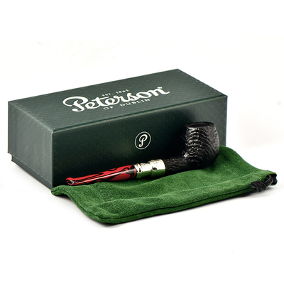 Курительная трубка Peterson Dracula Spigot SandBlast 86, без фильтра вид 7