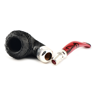 Курительная трубка Peterson Dracula Spigot SandBlast 999, без фильтра вид 6