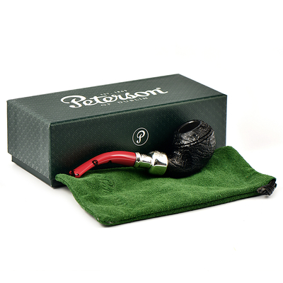 Курительная трубка Peterson Dracula Spigot SandBlast 999, без фильтра вид 7