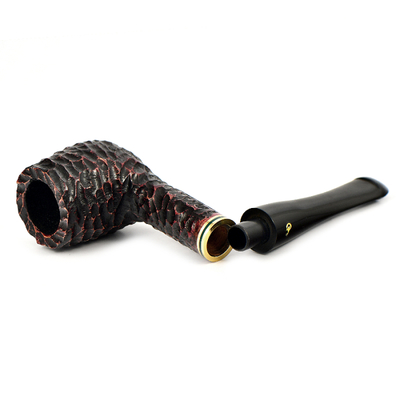 Курительная трубка Peterson Emerald Rustic 06 P-Lip, 9 мм вид 6
