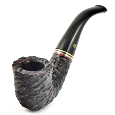 Курительная трубка Peterson Emerald Rustic 05 P-Lip, 9 мм вид 4