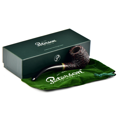 Курительная трубка Peterson Emerald Rustic 69 P-Lip, 9 мм вид 7