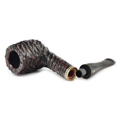 Курительная трубка Peterson Emerald Rustic 107 P-Lip, 9 мм вид 3