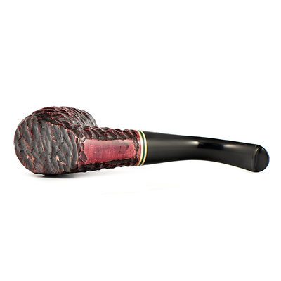 Курительная трубка Peterson Emerald Rustic 304 P-Lip, 9 мм вид 5