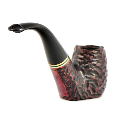 Курительная трубка Peterson Emerald Rustic 304 P-Lip, 9 мм вид 4