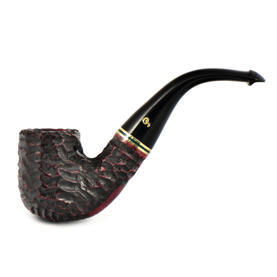 Курительная трубка Peterson Emerald Rustic 338 P-lip, 9 мм вид 1
