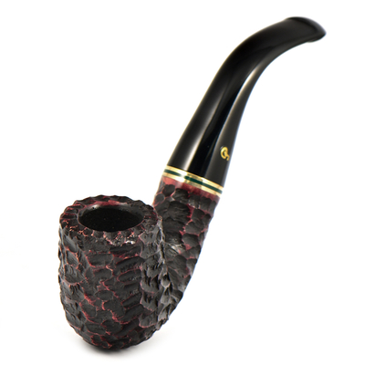 Курительная трубка Peterson Emerald Rustic 338 P-lip, 9 мм вид 3