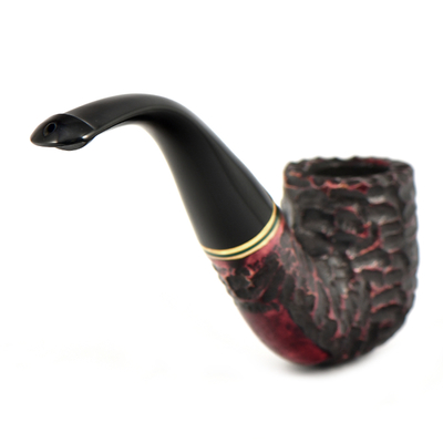 Курительная трубка Peterson Emerald Rustic 338 P-lip, 9 мм вид 4