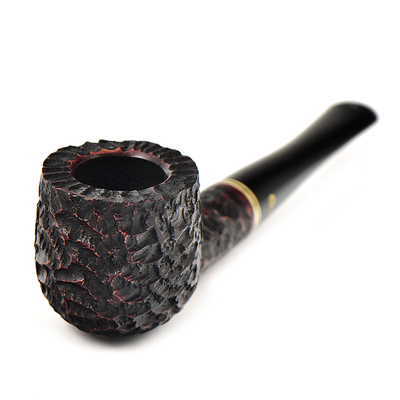 Курительная трубка Peterson Emerald Rustic 606 P-Lip, 9 мм вид 5