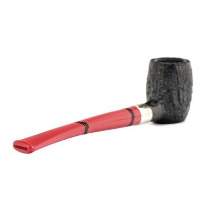 Курительная трубка Peterson Halloween 2024 Dracula SandBlast Barrel, без фильтра вид 6