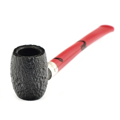 Курительная трубка Peterson Halloween 2024 Dracula SandBlast Barrel, без фильтра вид 4