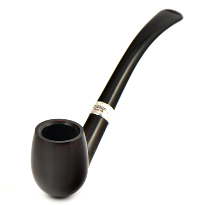 Курительная трубка Peterson Junior Heritage - Silver Mounted Bent Billiard, без фильтра вид 3