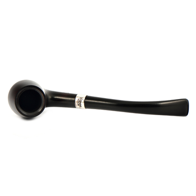 Курительная трубка Peterson Junior Heritage - Silver Mounted Bent Billiard, без фильтра вид 5