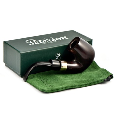 Курительная трубка Peterson House Pipe - Heritage Bent P-Lip, 9 мм вид 7