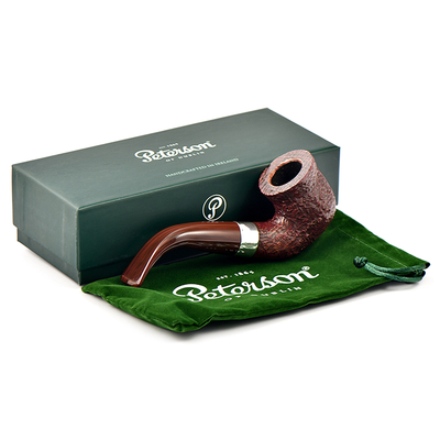 Курительная трубка Peterson Irish Harp - SandBlast 05, без фильтра вид 7