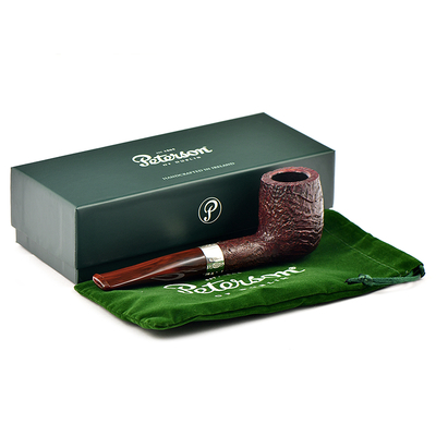 Курительная трубка Peterson Irish Harp - SandBlast 107, 9 мм вид 7