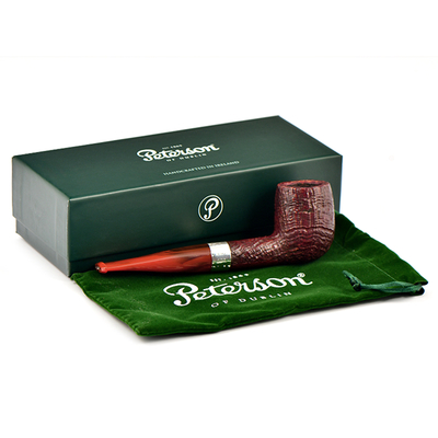 Курительная трубка Peterson Irish Harp - SandBlast X105, 9 мм вид 7