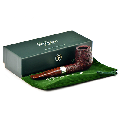 Курительная трубка Peterson Irish Harp - SandBlast X105, без фильтра вид 7