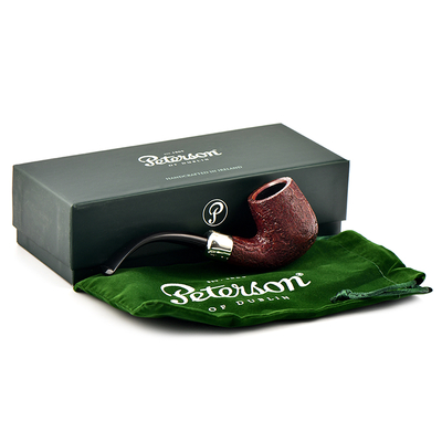 Курительная трубка Peterson Irish Made Army - SandBlast 160, без фильтра вид 7