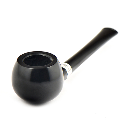 Курительная трубка Peterson Junior Ebony - Silver Mounted - Prince, без фильтра вид 4